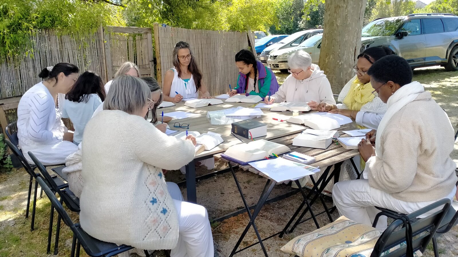 Calligraphie et études en plein air